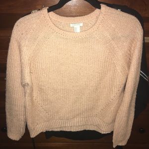 Light pink sweater from Forever 21